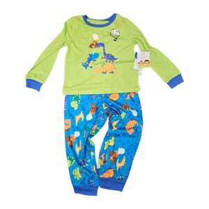 Peas & Carrots NEW TAGS 2 Piece Dinosaur Pajama Set Size 4T